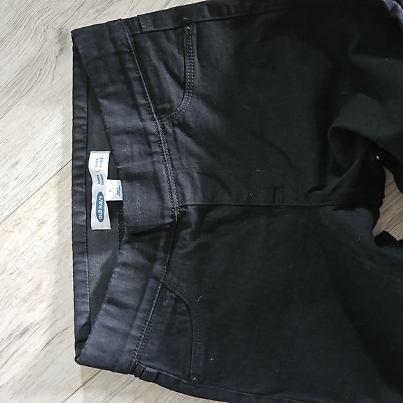 Black Pull On Jeggings - Picture 2 of 3